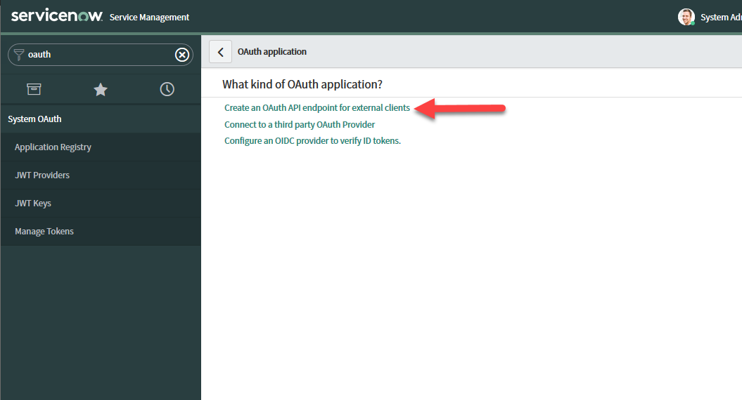 Create a ServiceNow API Client ID and Client Secret for the SCOM ...