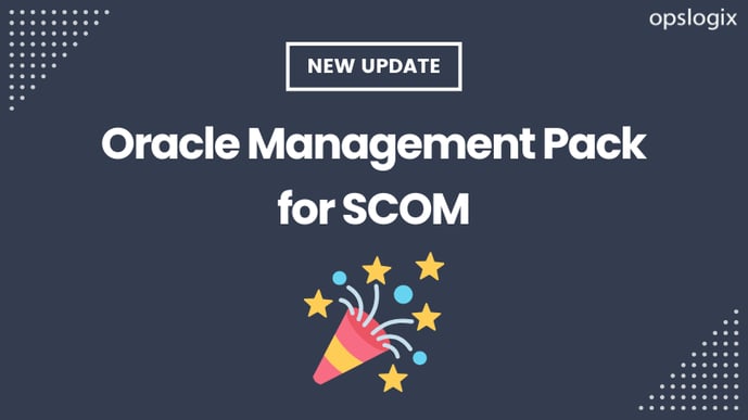 Oracle Management Pack for SCOM - New update