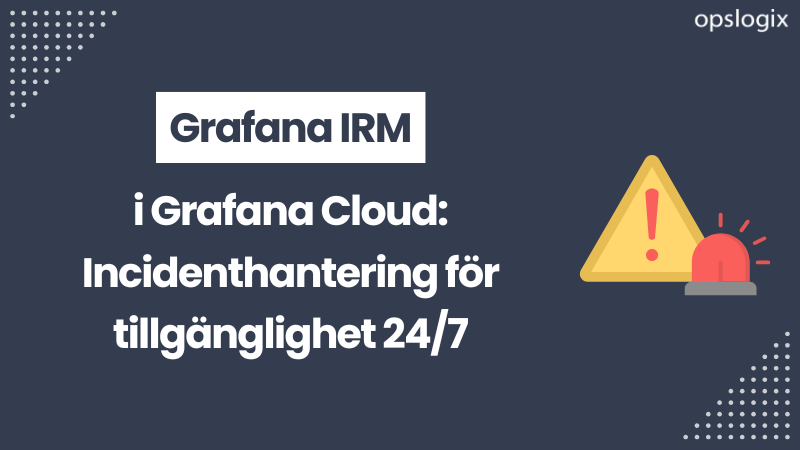 Kom igång med Grafana IRM i Grafana Cloud