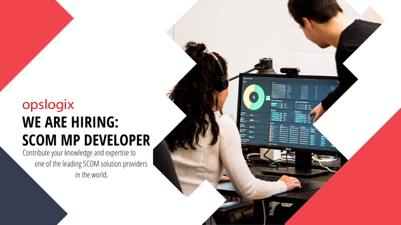 We're hiring: SCOM Management Pack Developer