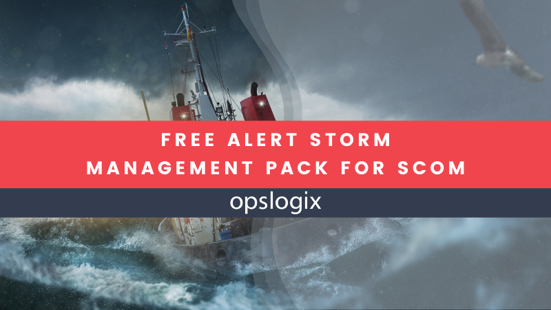 New free community MP: Alert Storm Management Pack